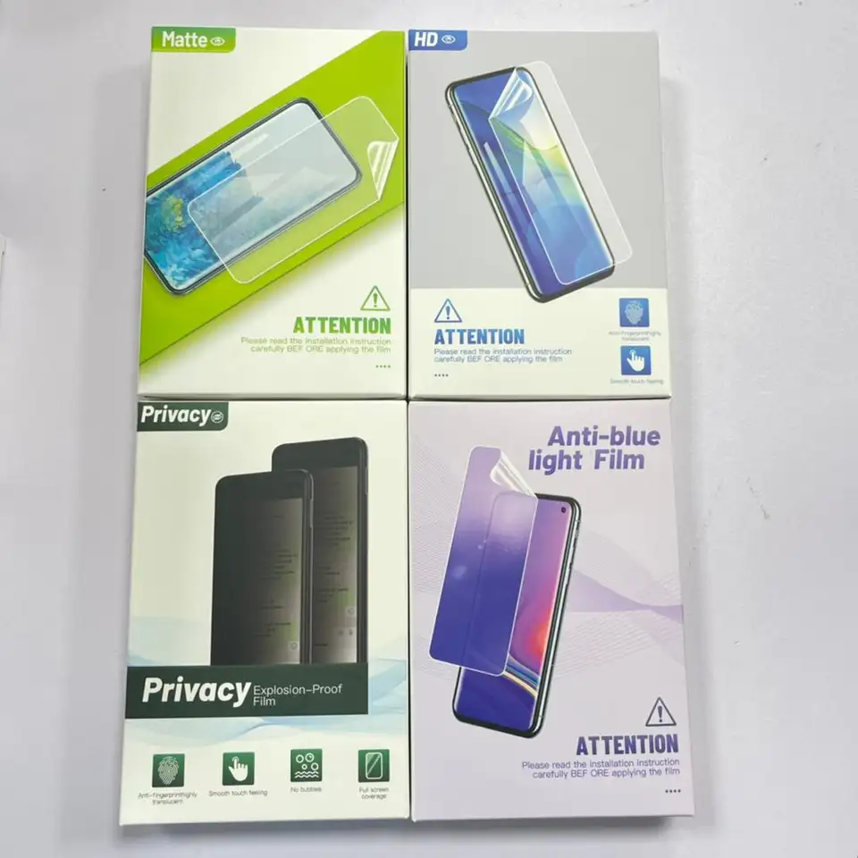 Flexible Tpu Film - 50PCs Flexible Hydrogel TPU HD MATTE