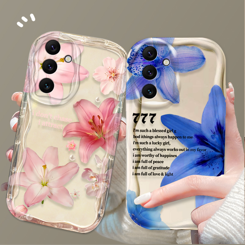Beautiful Pink Lily Pattern Ph - огляд і ціна Samsung Galaxy A55