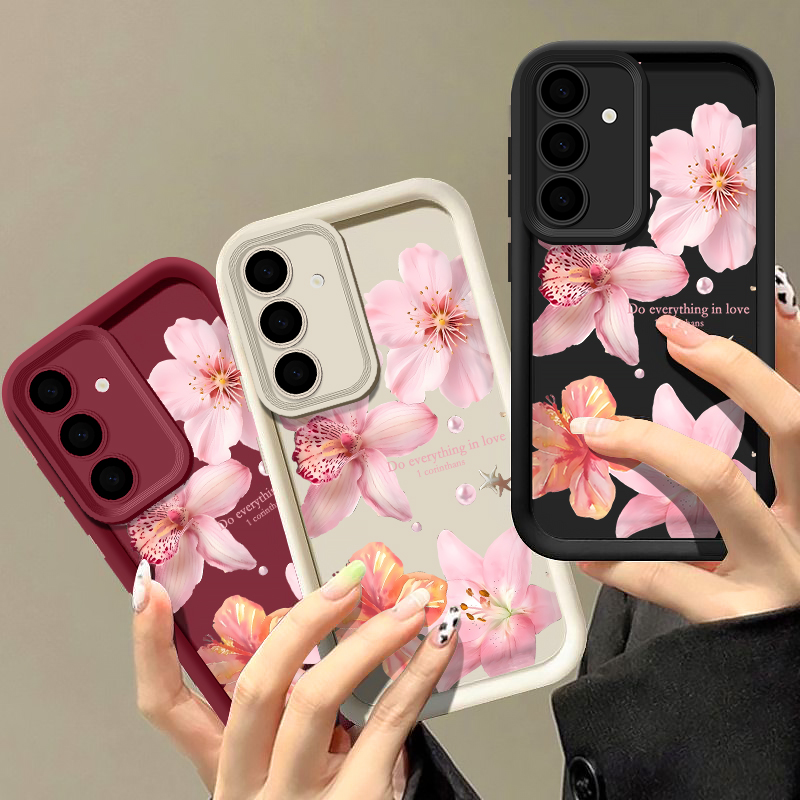 Pink Flowers Phone Case For Sa - огляд і ціна Samsung Galaxy A55