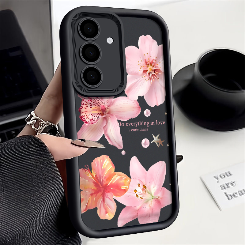 Pink Flowers Phone Case For Sa - огляд і ціна Samsung Galaxy A55