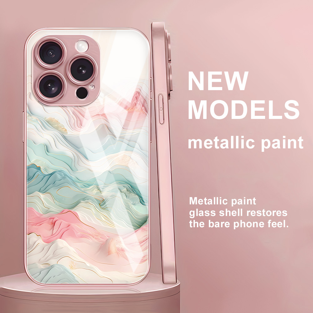 Tempered Glass Phone Case For  - огляд і ціна Samsung Galaxy A55