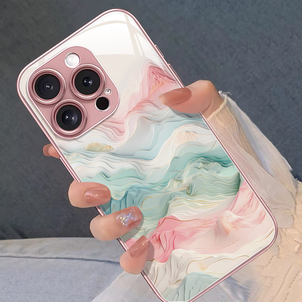 Tempered Glass Phone Case For  - огляд і ціна Samsung Galaxy A55