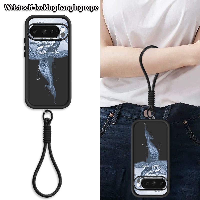 Humpback Whale Print Wrist Str - огляд і ціна Google Pixel 8A