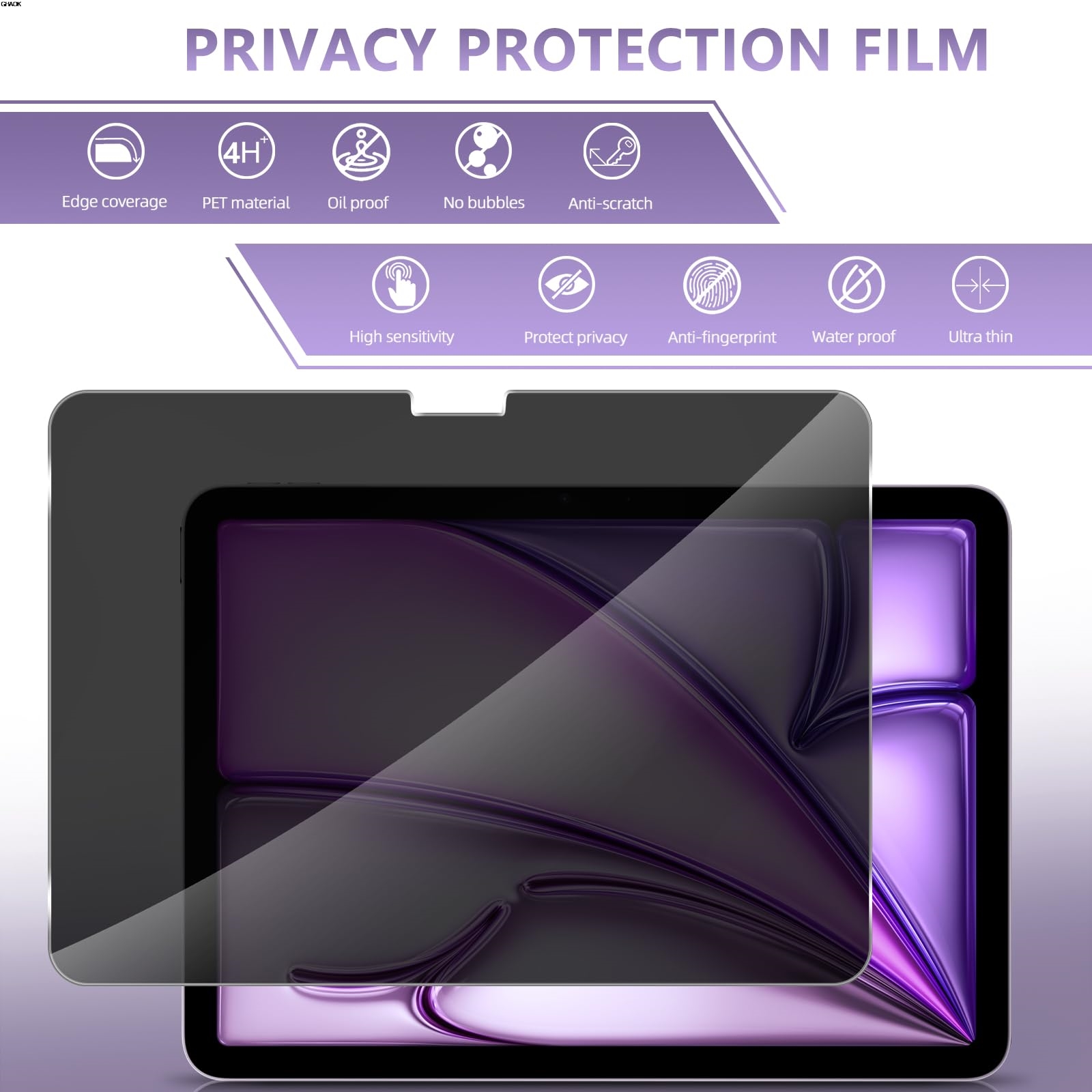 2 Way Privacy Anti-Spy Screen  - огляд і ціна Matte Anti Glare Screen