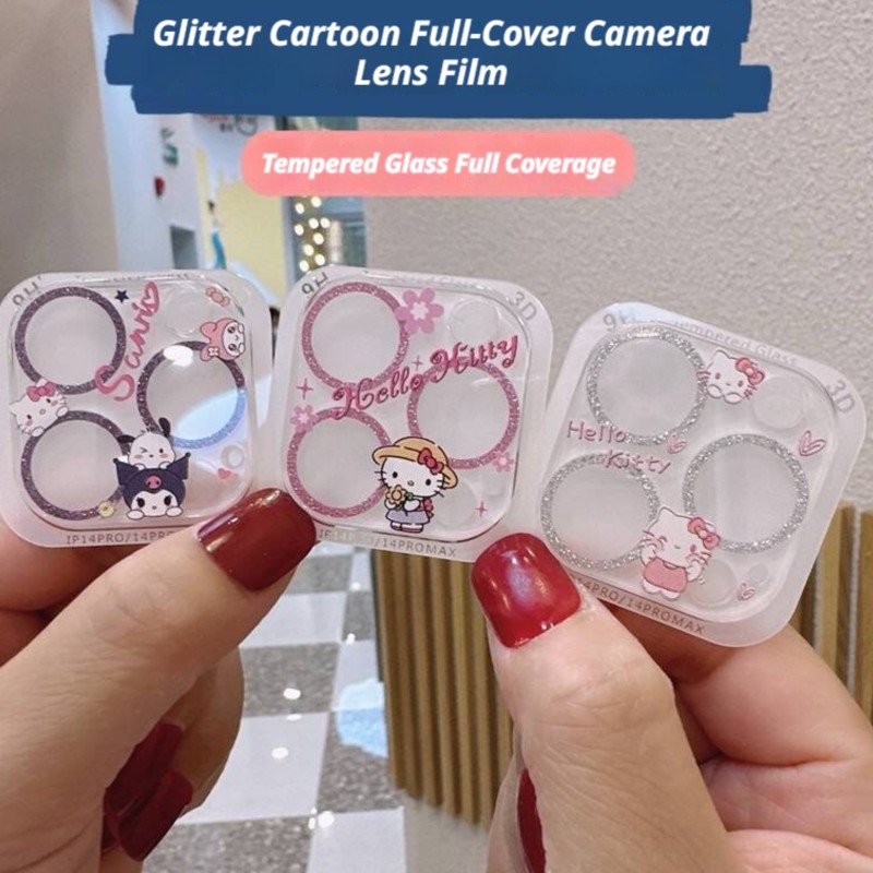 Sanrio Hello Kitty Kuromi Glit - огляд і ціна Tempered Glass Screen 9H