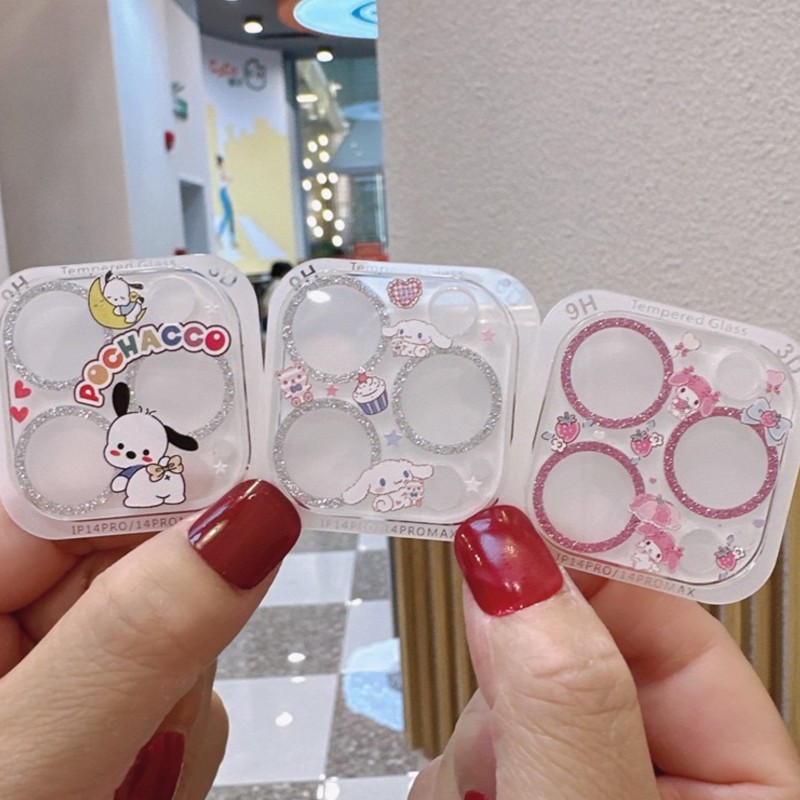 Sanrio Hello Kitty Kuromi Glit - огляд і ціна Tempered Glass Screen 9H