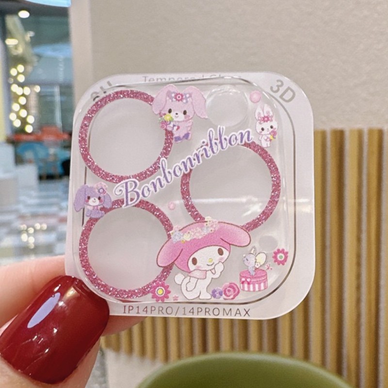 Sanrio Hello Kitty Kuromi Glit - огляд і ціна Tempered Glass Screen 9H