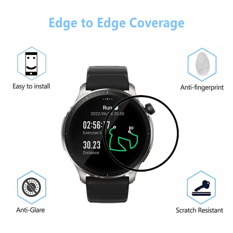For Amazfit GTR 4 Screen Prote - огляд і ціна Smartwatch Screen Film