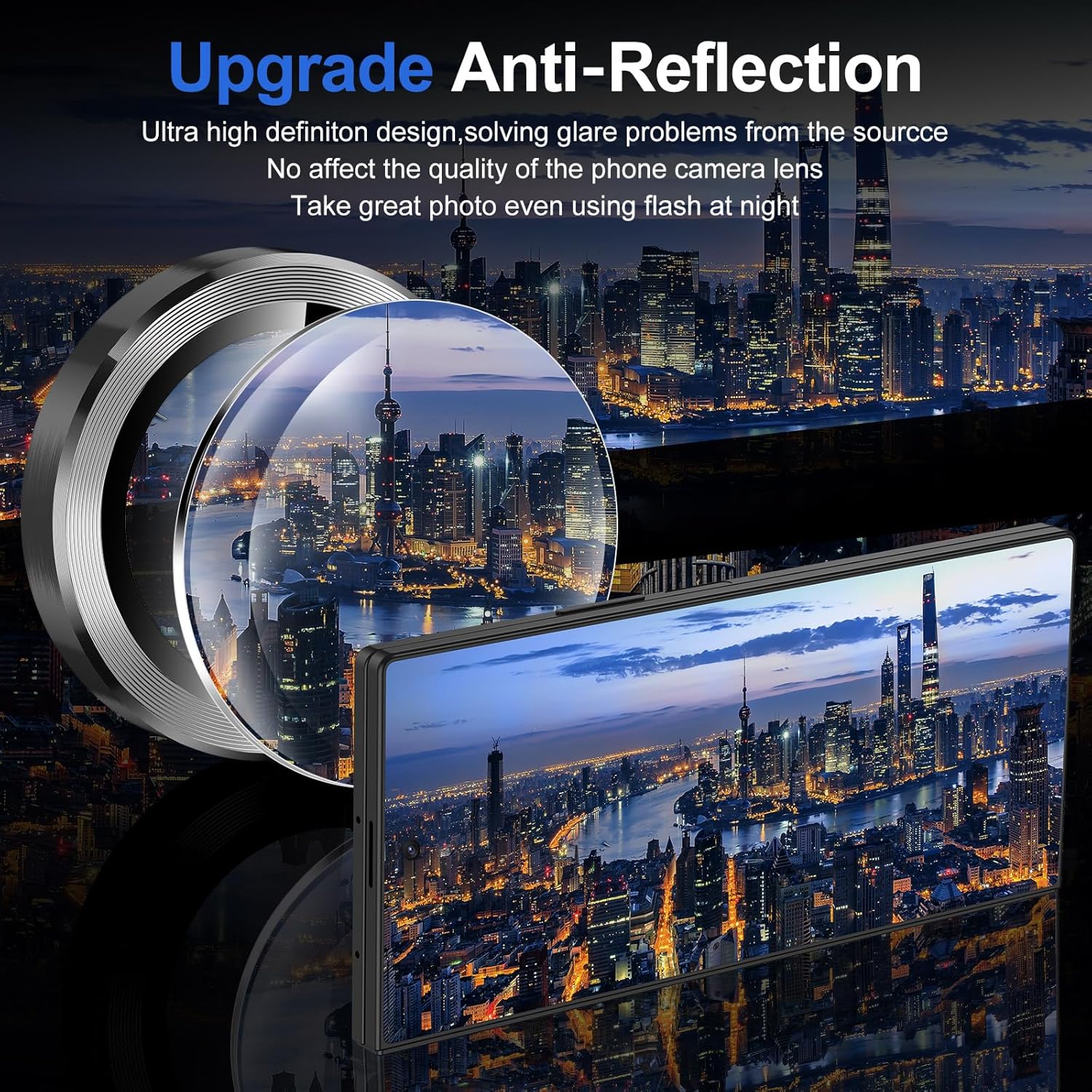 HD Color Metal Alloy Ring Temp - огляд і ціна Tempered Glass Screen 9H