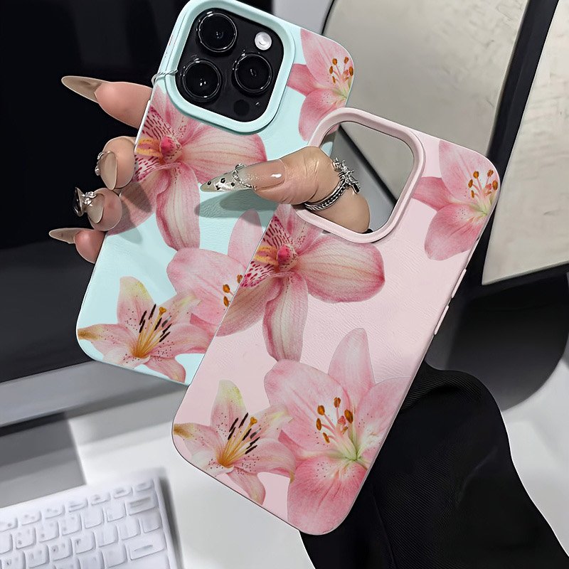 Pink Lily Lychee Texture Phone - огляд і ціна Samsung Galaxy A55