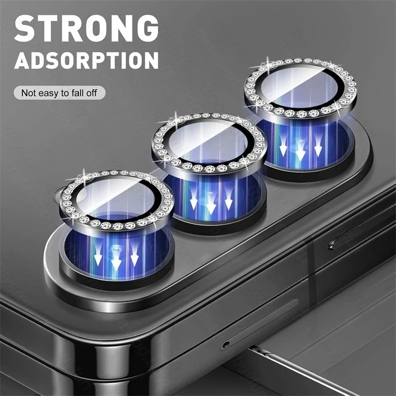 3D Rhinestone Sparkling 9H Len - огляд і ціна Tempered Glass Screen 9H
